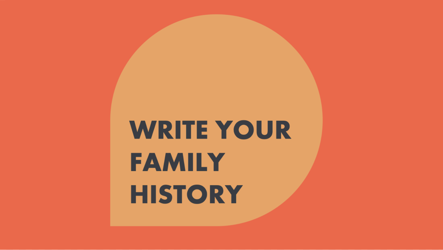 how to write family history in case study